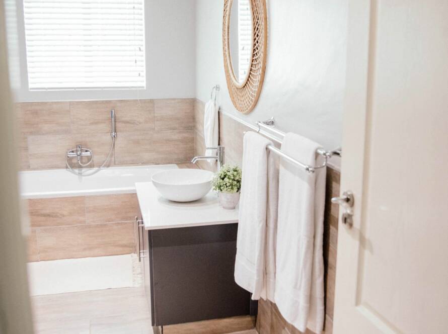Spare bathroom